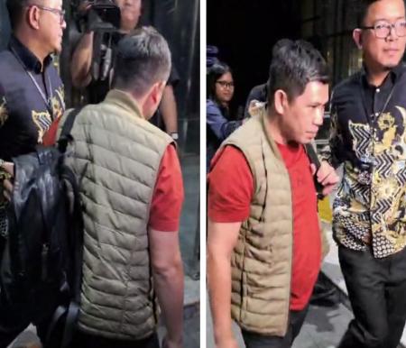 Orang kepercayaan Gubernur Abdul Wahid, Tata Maulana serahkan diri ke KPK (foto/ist)